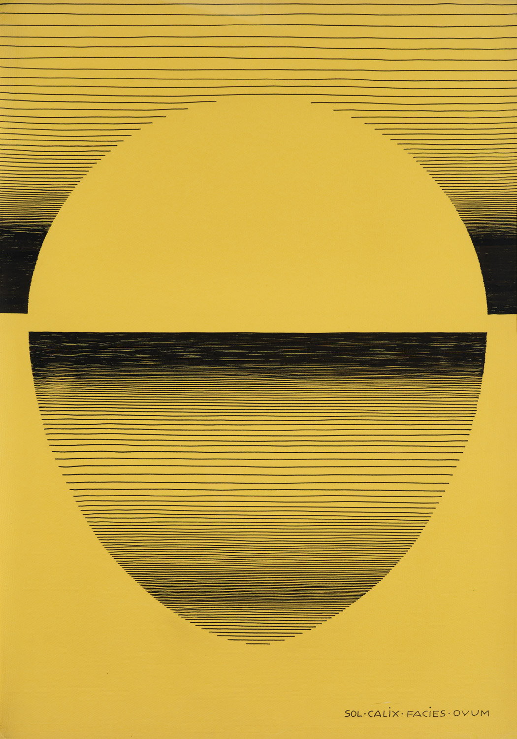 Sol calix, facies ovum I by Michel Seuphor