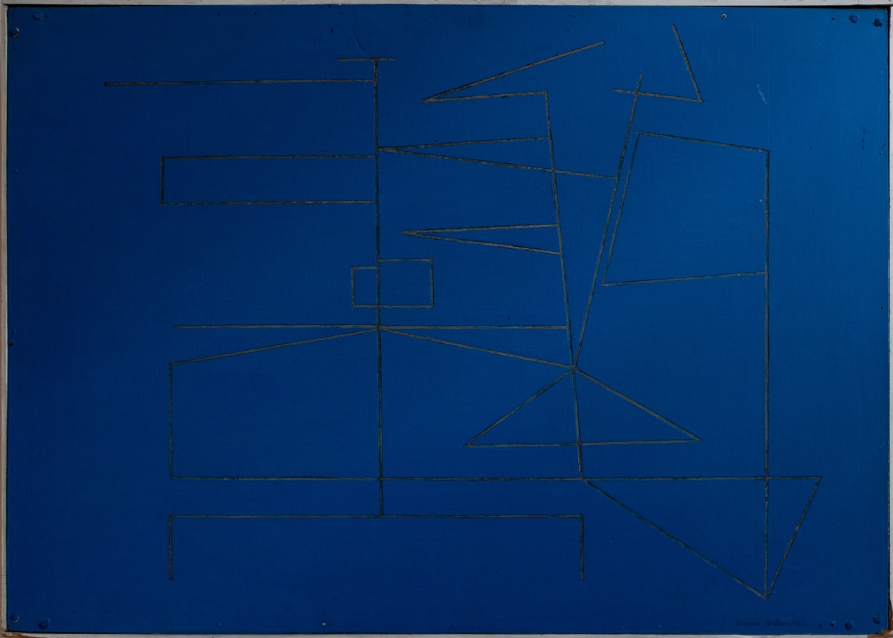 Composition bleue by  