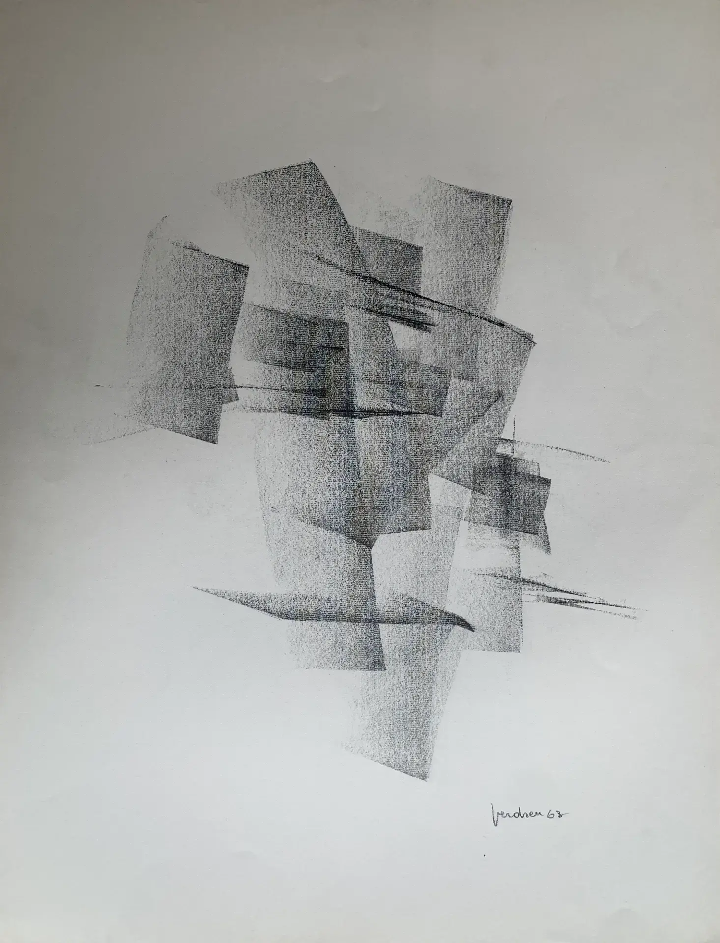 Without title by Marcel-Henri Verdren