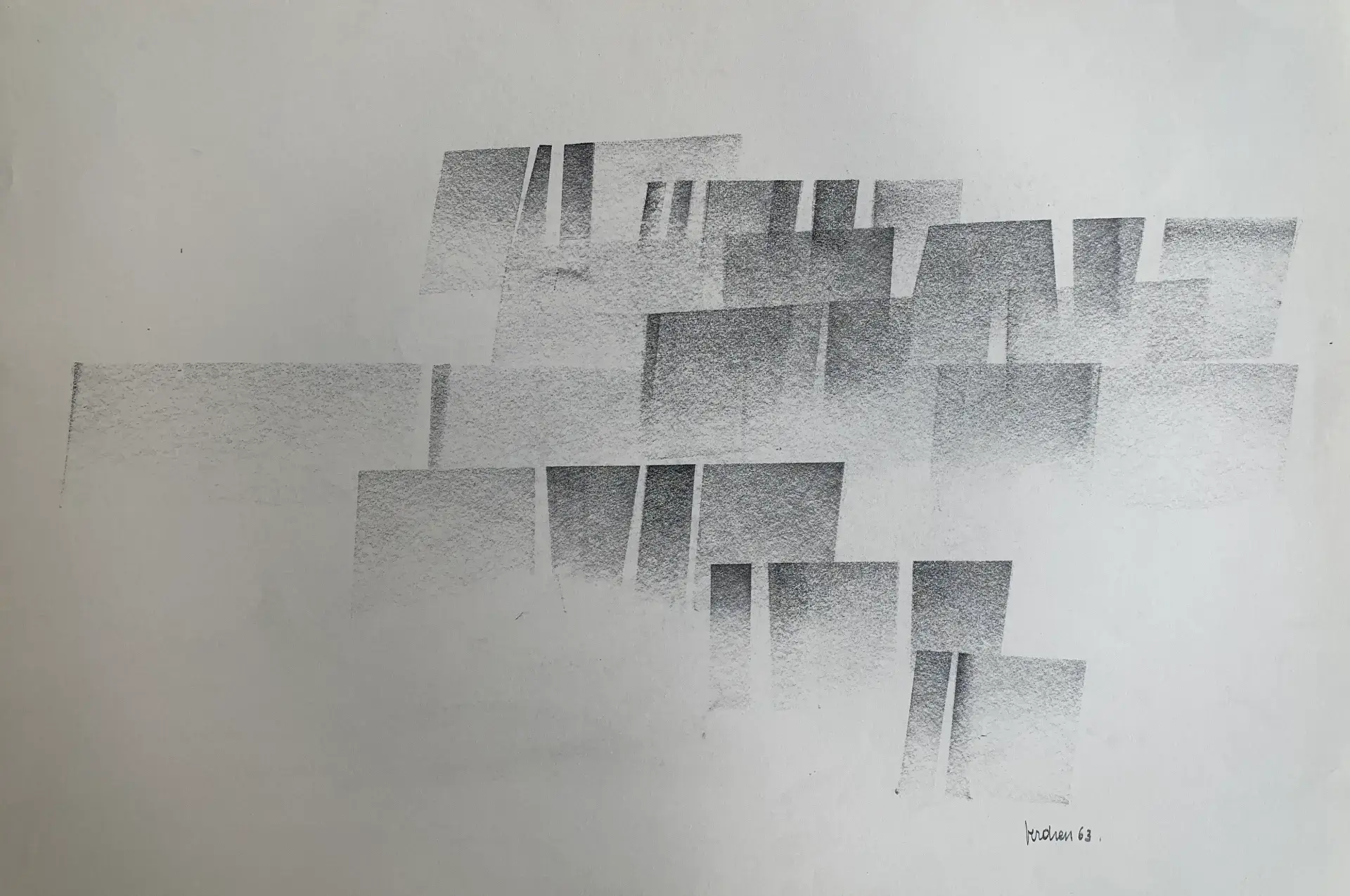 Without title by Marcel-Henri Verdren
