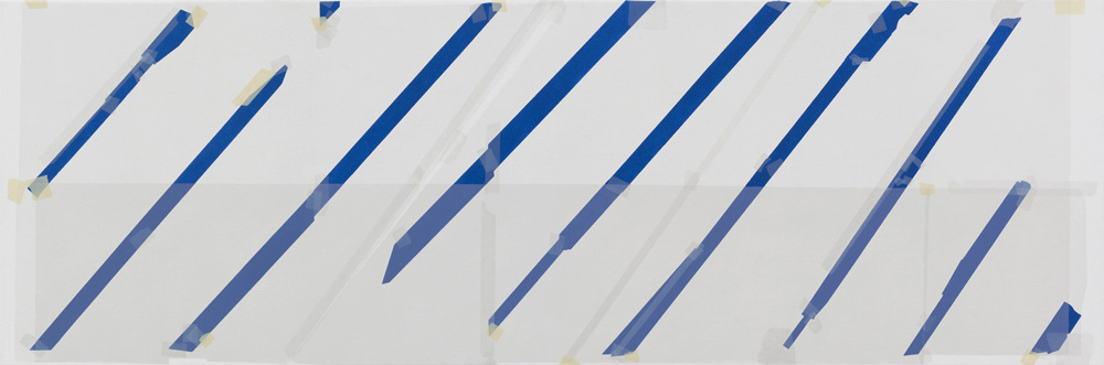 Blue Strokes by Kees Goudzwaard