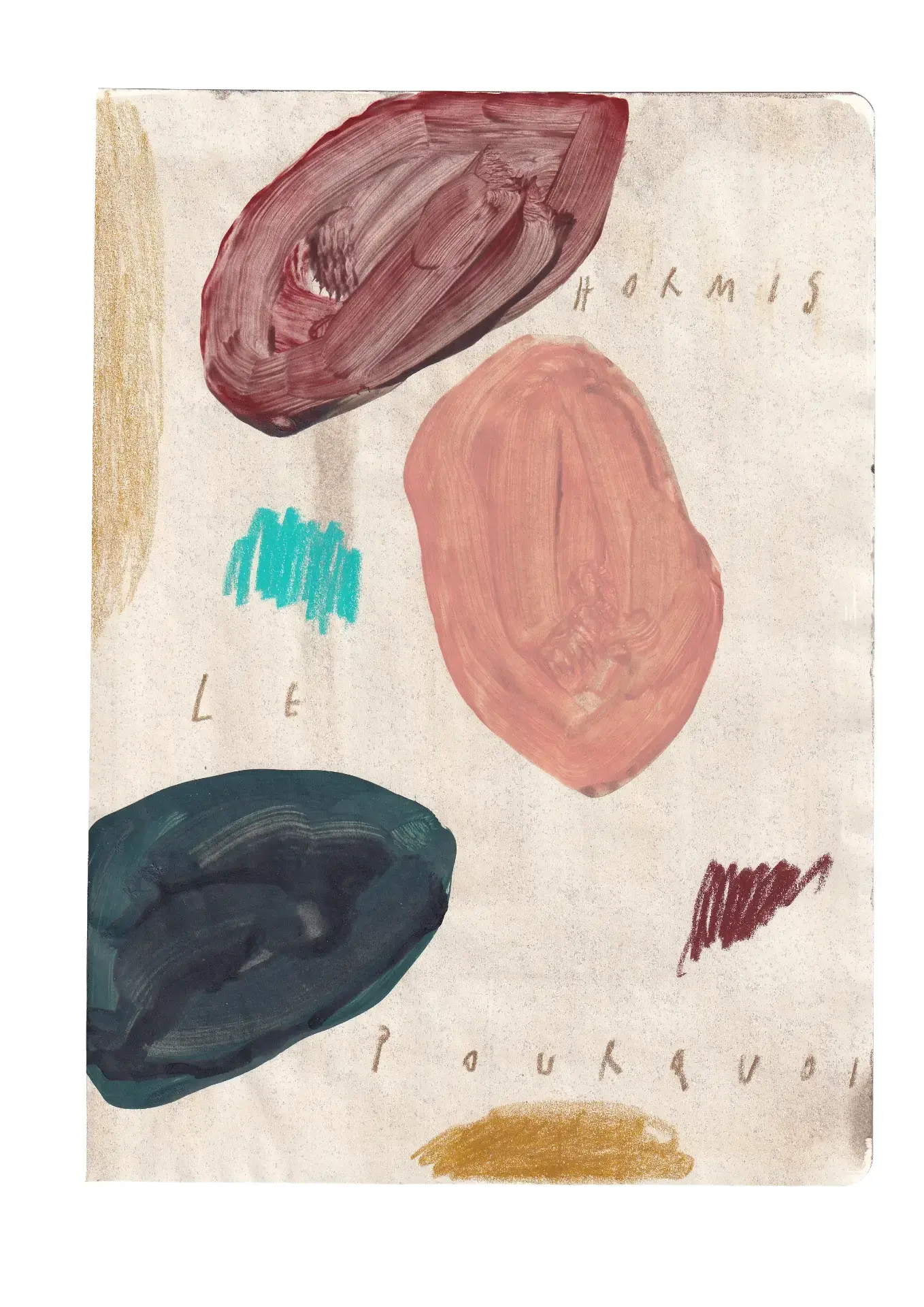 Hormis le pourquoi by Arpaïs Du Bois