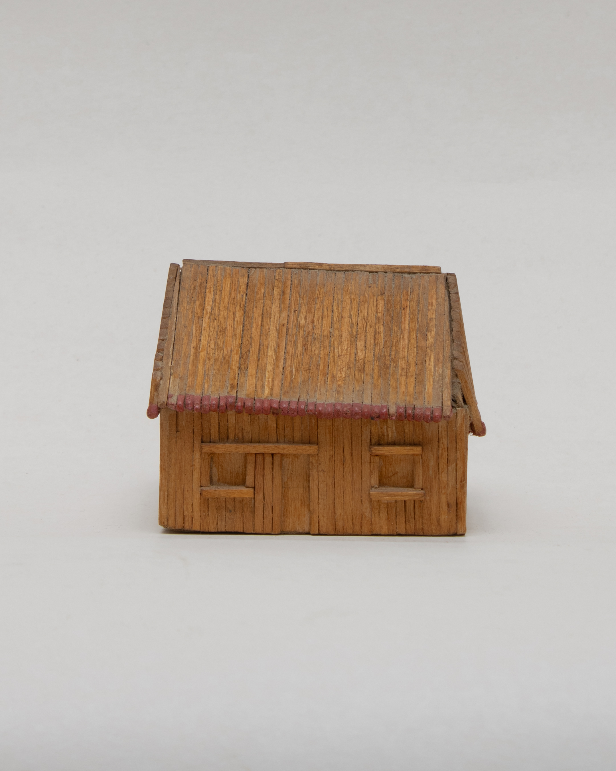 House made of matches by Geran Knol