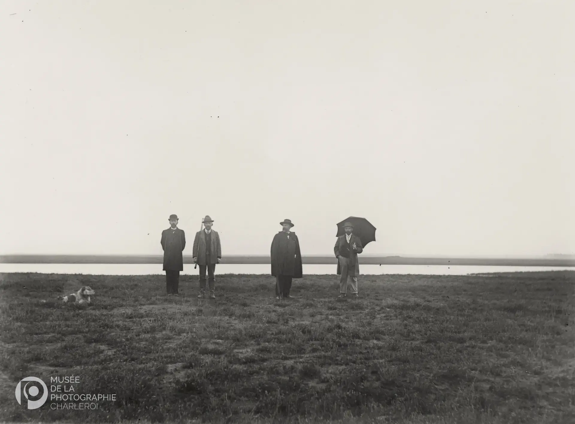 Hiver 1895, Poppel by Léonard Misonne
