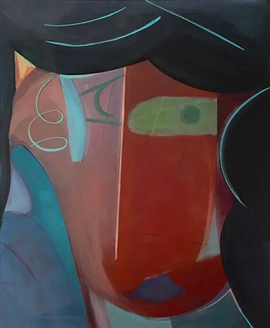 FACE WITH A CURL by Aurélie Gravas